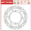 Plăcuțe frână față TRW-LUCAS MST304RAC Plăcuțe frână față TRW-LUCAS MST304RAC thumb