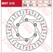 Plăcuțe frână față TRW-LUCAS MST315 Plăcuțe frână față TRW-LUCAS MST315 thumb