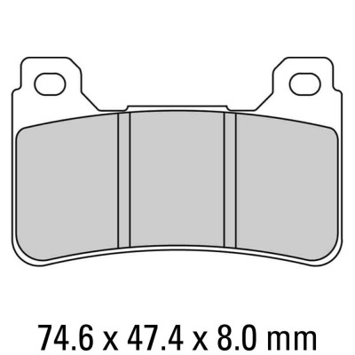 Garnituri frână FERODO FDB2181ST