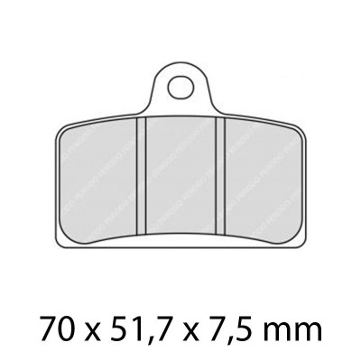 Garnituri frână FERODO FDB2201ST