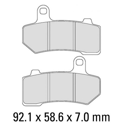 Garnituri frână FERODO FDB2210ST