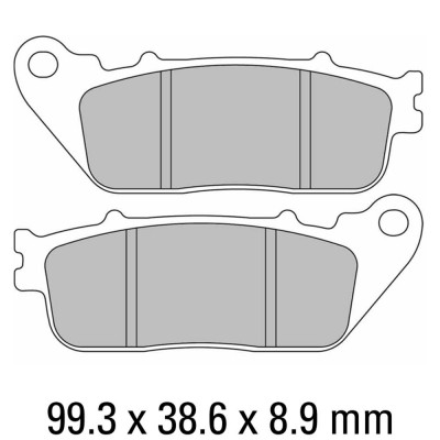 Garnituri frână FERODO FDB2253ST