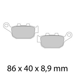 Garnituri frână FERODO FDB2258ST Garnituri frână FERODO FDB2258ST