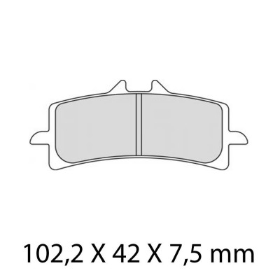 Garnituri frână FERODO FDB2260ST