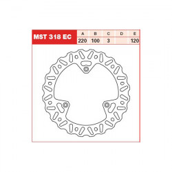 Plăcuțe frână față TRW-LUCAS MST318EC Plăcuțe frână față TRW-LUCAS MST318EC