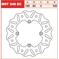 PLĂCUȚE FRÂNĂ SPATE TRW-LUCAS MST348EC PLĂCUȚE FRÂNĂ SPATE TRW-LUCAS MST348EC