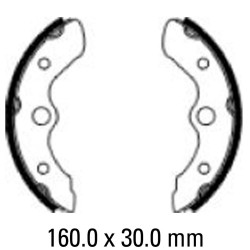 Fața Garnituri frână FERODO FSB925 Fața Garnituri frână FERODO FSB925