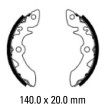 Garnituri de frână față FERODO FSB927 Garnituri de frână față FERODO FSB927 thumb