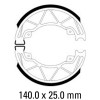 Garnituri de frână spate FERODO FSB954