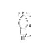 Semnalizare LED PIXIA BLACK - 90082 thumb