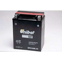 Baterie Unibat 12 Ah, 12 V - CBTX14AHL-BS