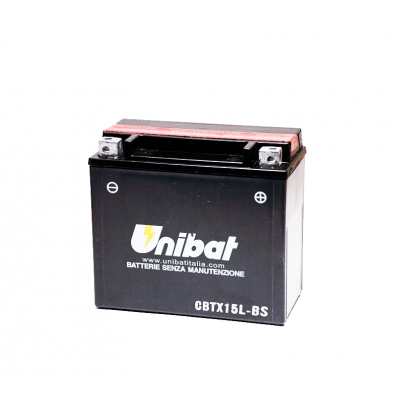 Baterie pentru motocicletă Unibat 13 Ah, 12 V - CBTX15L-BS