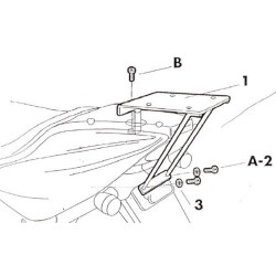 Kit pentru montaj cutie portbagaj  SHAD Y0A57T