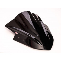 Parbriz negru pentru motor KAWASAKI ZX300R 12-13 DAR