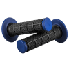 Manșoane motocross MX GRIP DIAMOND DUAL BLACK/BLUE 800