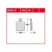 Garnituri frână TRW MCB75 Garnituri frână TRW MCB75 thumb