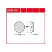 Garnituri frână TRW MCB505 Garnituri frână TRW MCB505 thumb