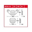 Garnituri frână TRW MCB519 thumb