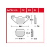 Garnituri frână TRW MCB519SR thumb