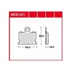 Garnituri frână TRW MCB521 Garnituri frână TRW MCB521 thumb