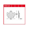 Garnituri frână TRW MCB524