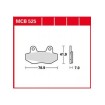 Garnituri frână TRW MCB525 thumb