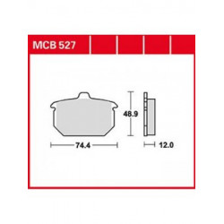 Garnituri frână TRW MCB527