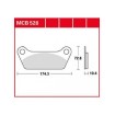 Garnituri frână TRW MCB528 Garnituri frână TRW MCB528 thumb