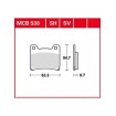 Garnituri frână TRW MCB530 Garnituri frână TRW MCB530 thumb