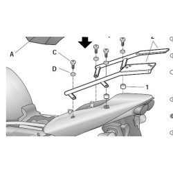 Kit pentru montaj cutie portbagaj  SHAD Y0FZ11ST