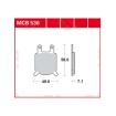 Garnituri frână TRW MCB536 Garnituri frână TRW MCB536 thumb