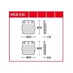 Garnituri frână TRW MCB538SI thumb