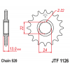 Pinion față JTF1126,16