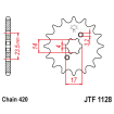Pinion față JTF1128,13 thumb