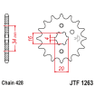 Pinion față JTF1263,11 thumb