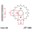 Pinion față JTF1264,15 thumb