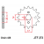 Pinion față JTF273,13 Pinion față JTF273,13 thumb