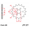 Pinion față JTF277,13
