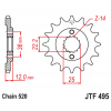 Pinion față JTF495,15