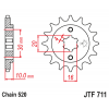 Pinion față JTF711,12