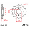 Pinion față JTF740,14