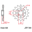 Pinion față JTF741,14 thumb