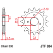 Pinion față JTF884,21 Pinion față JTF884,21 thumb