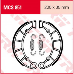 Garnituri frână TRW MCS851