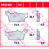 Garnituri frână TRW MCB665
