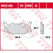 Garnituri frână TRW MCB666 Garnituri frână TRW MCB666 thumb