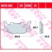 Garnituri frână TRW MCB666SV thumb