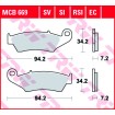 Garnituri frână TRW MCB669SV thumb