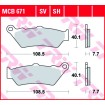 Garnituri frână TRW MCB671SV Garnituri frână TRW MCB671SV thumb