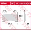 Garnituri frână TRW MCB683SCR Garnituri frână TRW MCB683SCR thumb